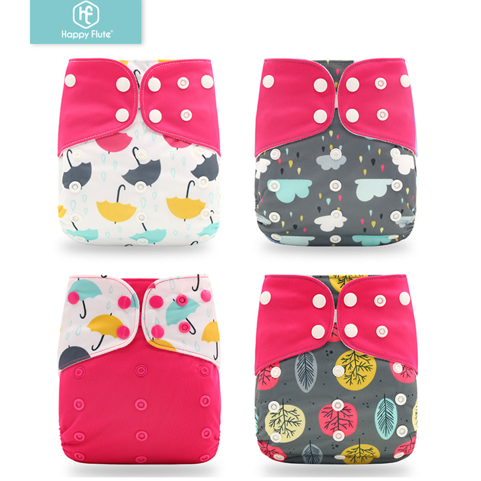Cloth Diaper Insert - Happyflute 2023 4 teile/satz Waschbar Umweltfreundliche